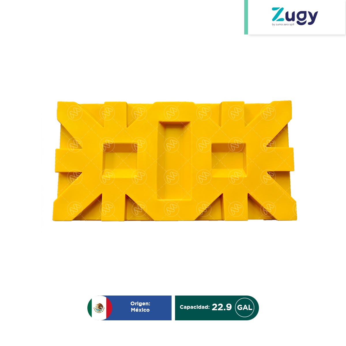 plataforma antiderrames para 2 tambos zugy 006