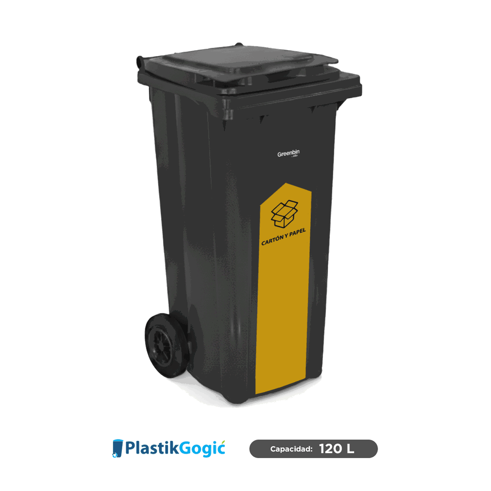 contenedor con 2 ruedas gubernamental 120 l plastik gogic gris vistas 001