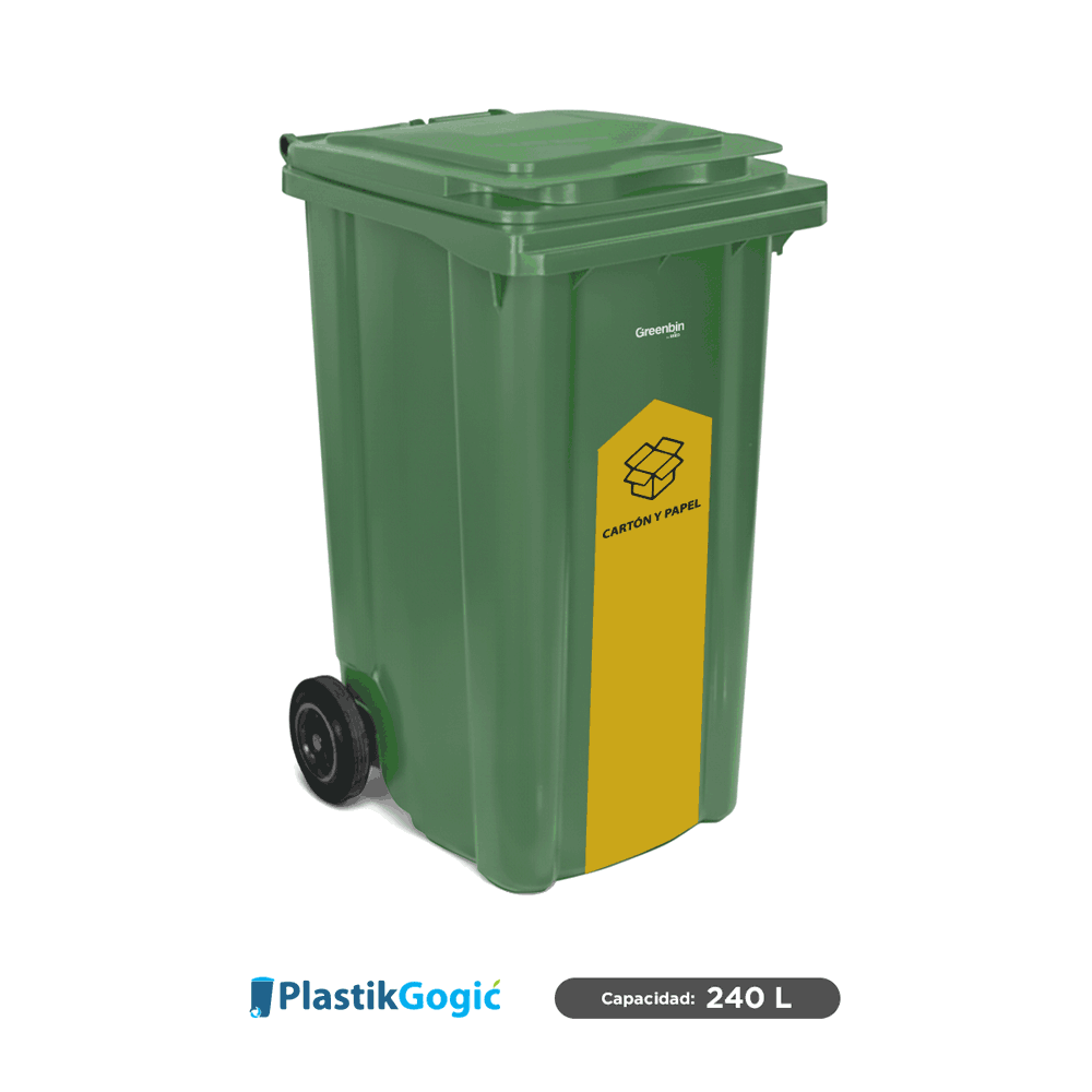 contenedor con 2 ruedas gubernamental 240 l plastik gogic verde vistas 001