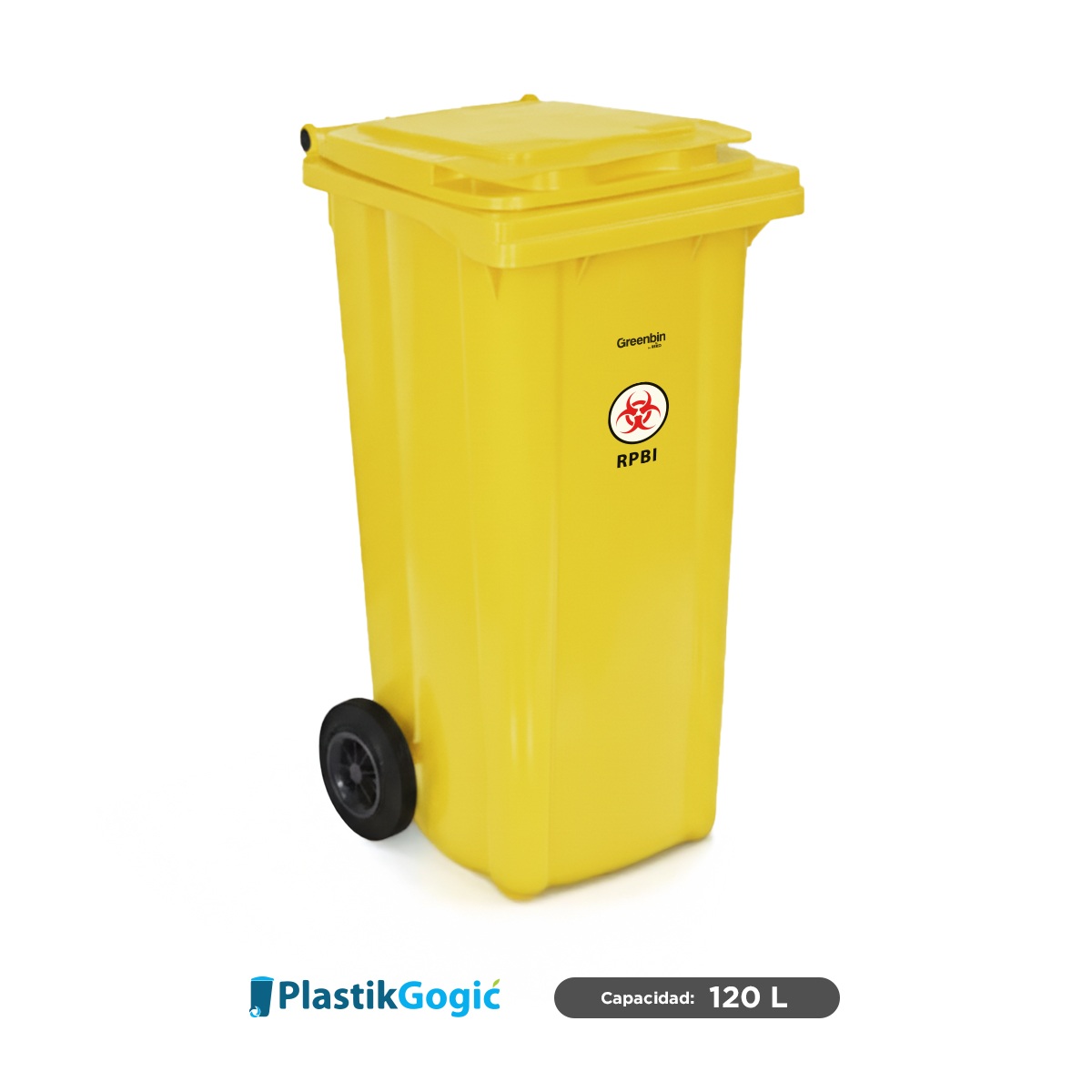 contenedor con 2 ruedas plastik gogic 120 l rpbi amarillo 001