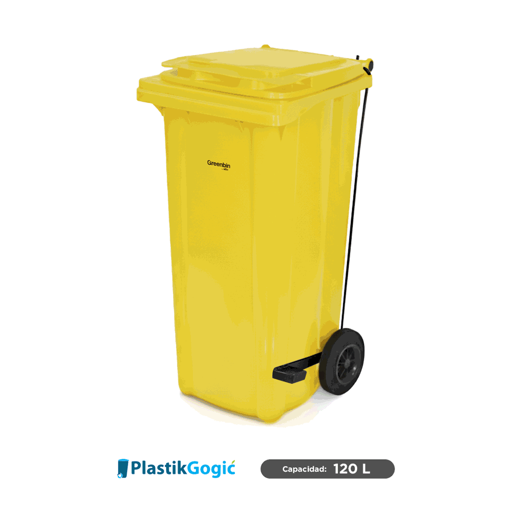 contenedor con 2 ruedas y pedal plastik gogic 120 l vistas 001