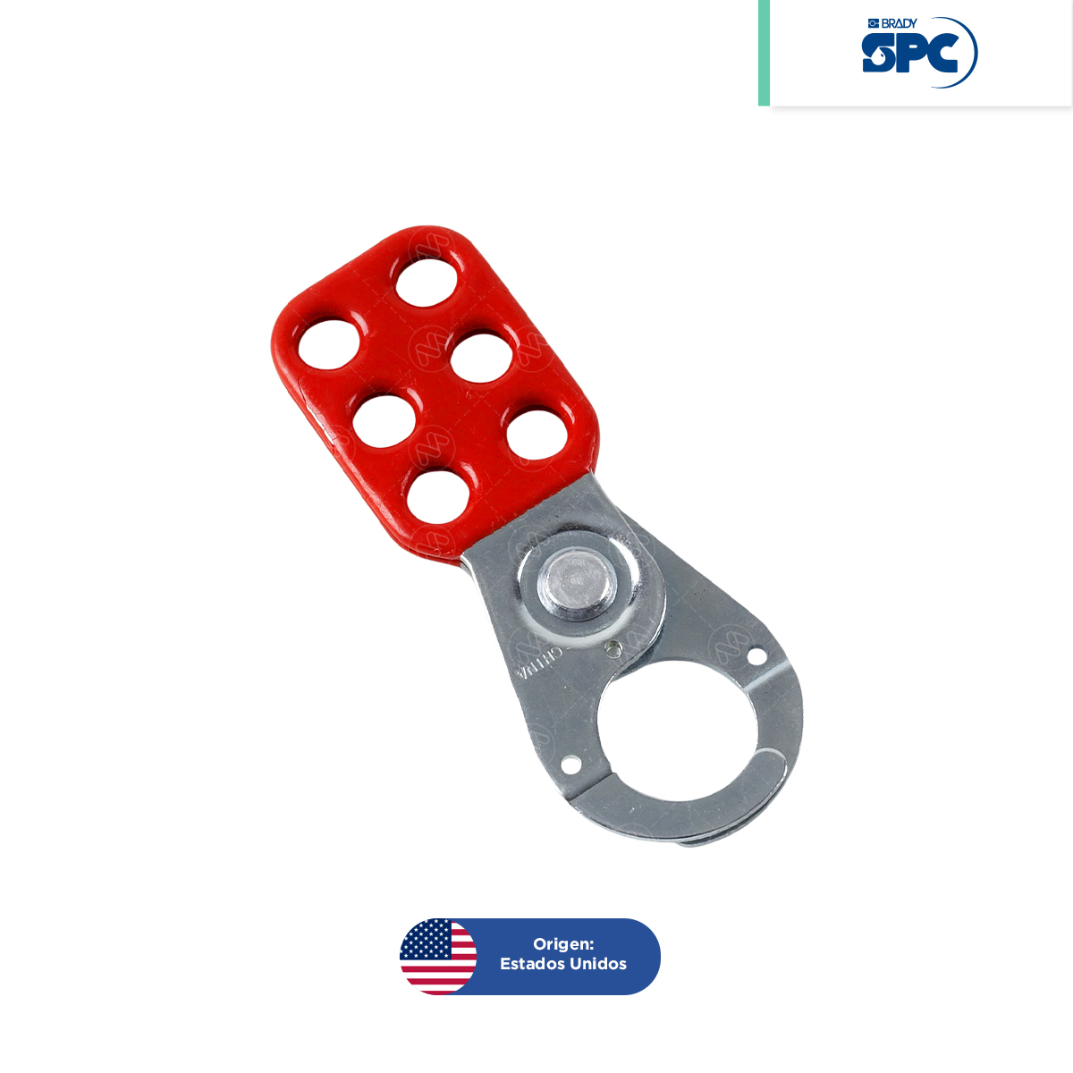 cerrojos de acero para bloqueo grupal brady spc acero rojo 002