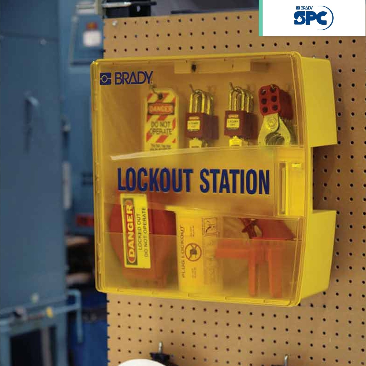 estacion de bloqueo de acceso inmediato brady spc amarillo 002