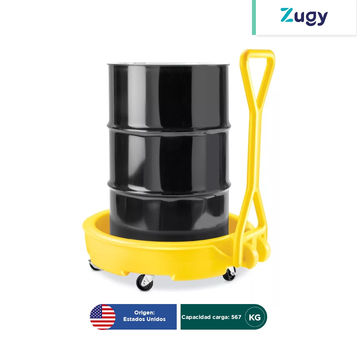 carrito para 1 tambo zugy 002