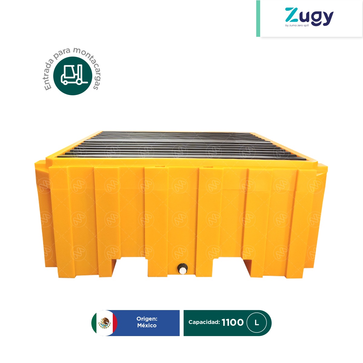 plataforma antiderrames para tote zugy 1100 l 001