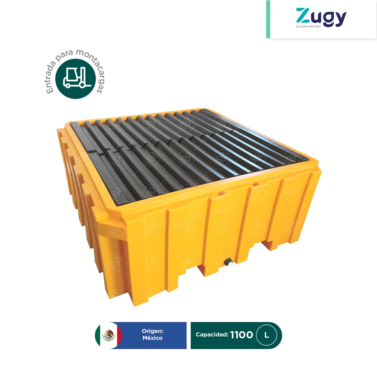plataforma antiderrames para tote zugy 1100 l 002