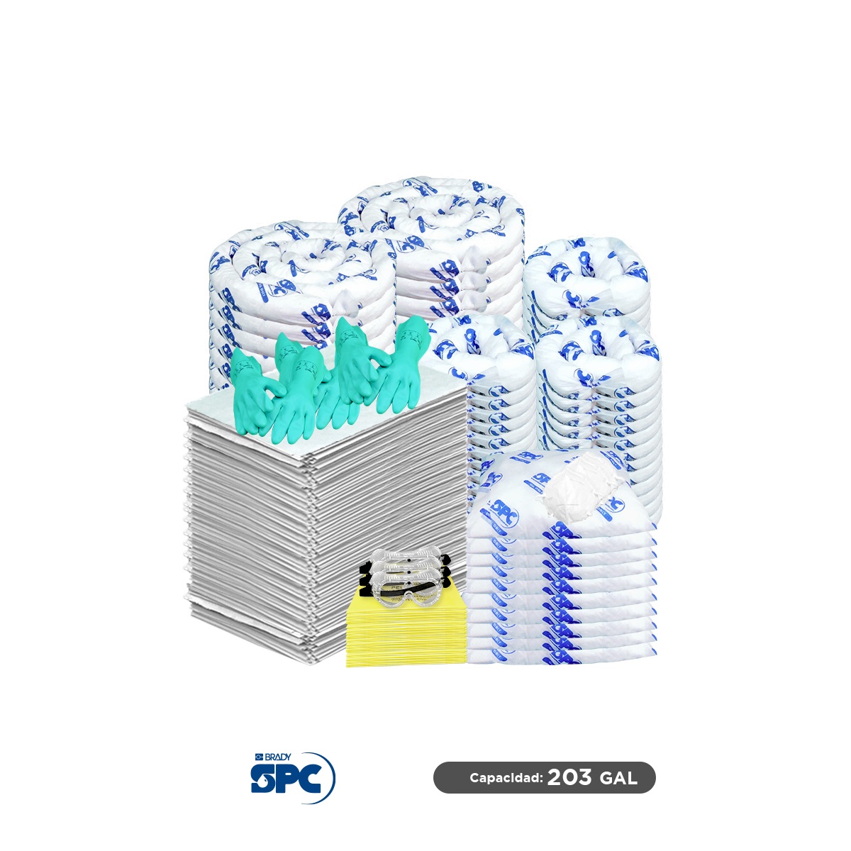 repuesto carro antiderrames aceite brady spc 203 gal 001