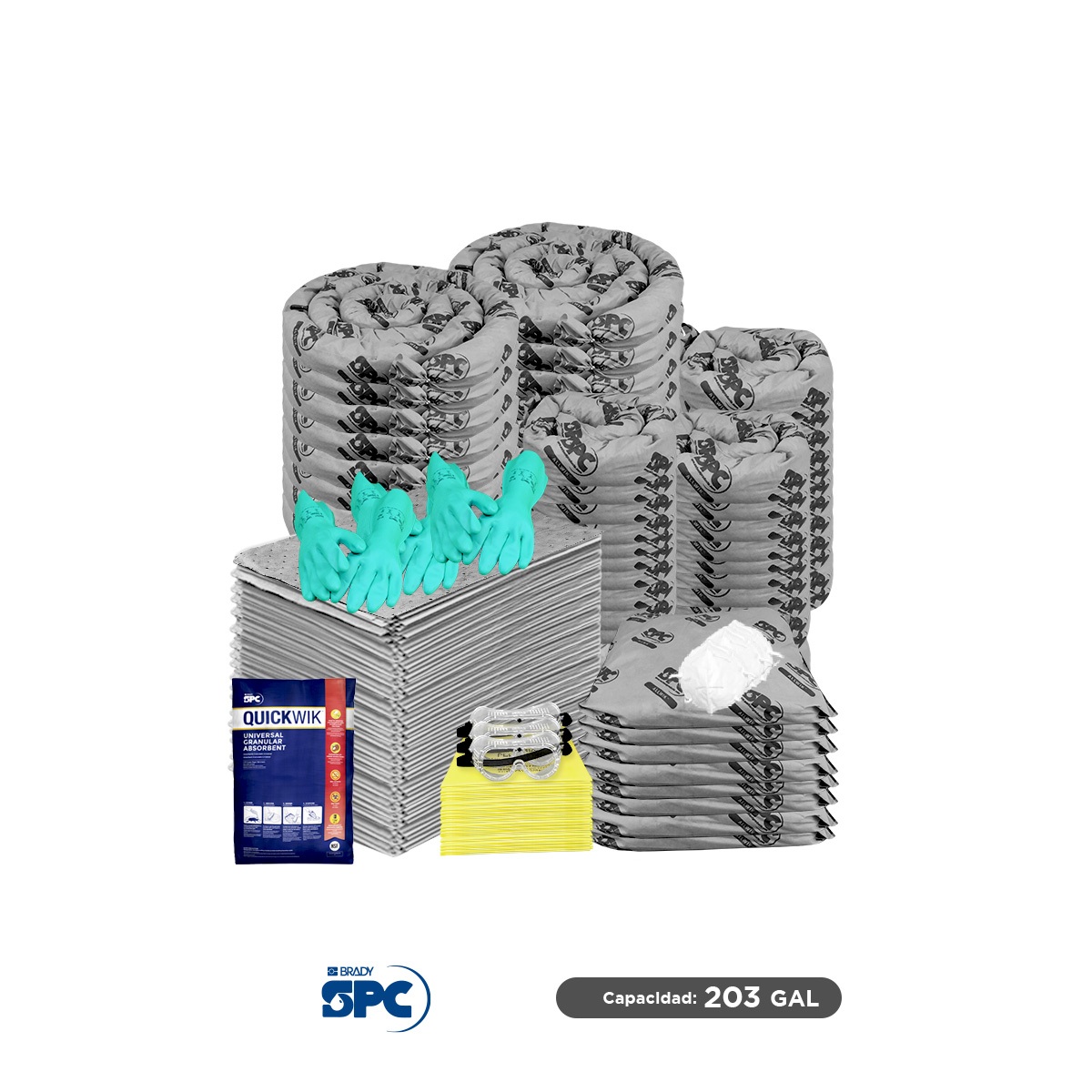 repuesto carro antiderrames universal brady spc 203 gal 001